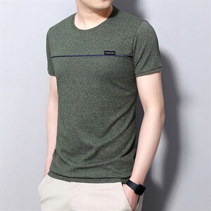 男士短袖t恤夏季男士圆领上衣服半袖体恤潮流休闲男装t桖衫,男装T恤,电商B212（原钱塘6029）