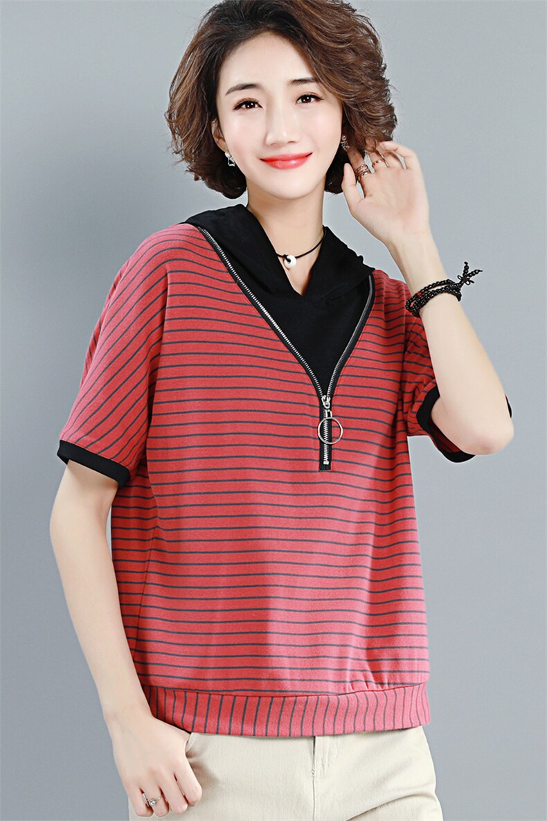 舒适简约短款T恤个性短袖2021年夏季时尚潮流,女装T恤,丽影随形