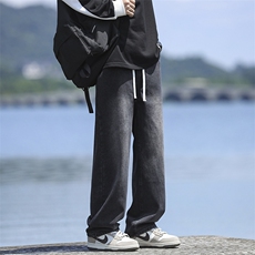 水洗直筒修身微喇牛仔裤三色高弹力高品质有大货-有加绒G136，男装牛仔裤，星座910