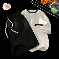 新款休闲短袖套装，男装休闲套装，星座1106-2（原1111B）