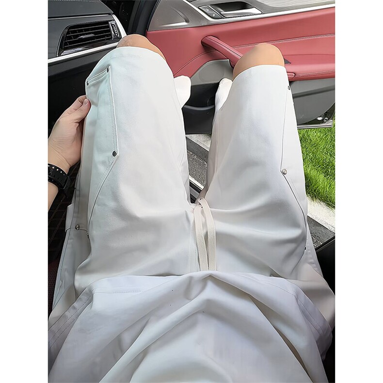 夏季港高街铆钉工装短裤直筒运动5分6分短裤DK8491-P32【特价】,男装牛仔裤,电商A007