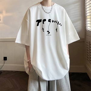 华夫格t恤男短袖男大码五分袖 HT73449-P22图片