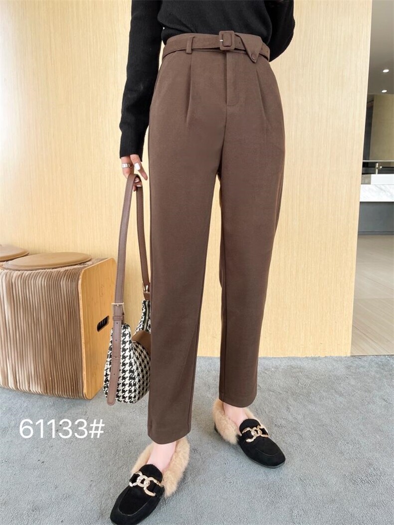 冬季新款尼料拉绒时装裤，其它，千百莲