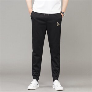 2023年春季新款简约纯色运动休闲长裤子时尚舒适休闲训练裤男装裤，男装休闲裤，电商B212（原钱塘6029）