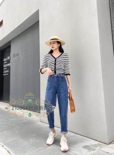 高弹显瘦男友裤！，其它，迷斯佳绣