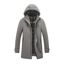 中青年羽绒服新款爸爸冬装休闲外套2023冬时尚上衣SFT81658-P260图片