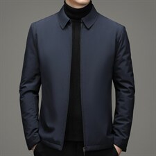冬季棉衣男中年翻领休闲棉服中青年冬季厚爸爸装DFLDM16001-P185，男装棉衣，电商B212（原钱塘6029）