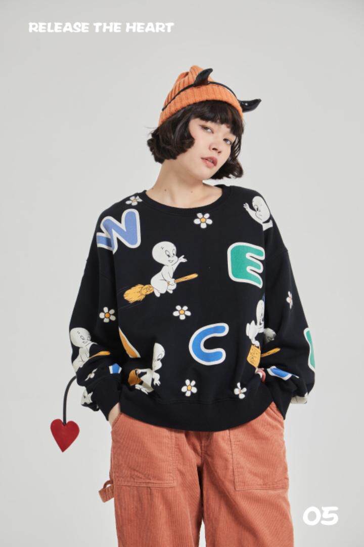 现货，冬款，万圣节加绒卫衣，女装卫衣/绒衫，AIMEEWQ