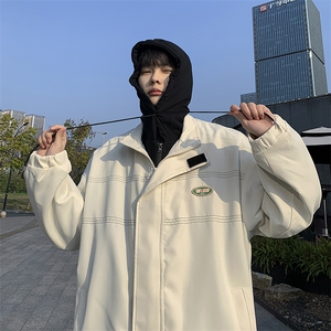 春秋连帽外套男ins韩版潮百搭学生休闲港风宽松上衣服JK043-P65图片
