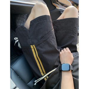 夏季新款气孔条纹设计速干宽松凉感短裤裤B315-K25550-特p30控58图片