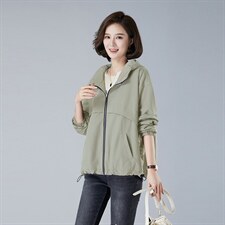 2022秋款新品大码女装套头外套549款，女装风衣，秋牧寒烟