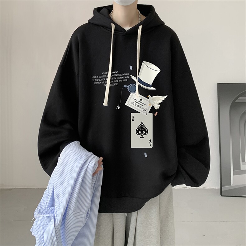 8XL连帽卫衣男大码胖子帽衫大号运动服WY2373-P35图片