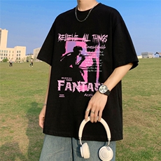 草地夏季宽松短袖T恤男潮T61105P25控38，男装T恤，电商A268A