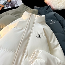 现货抖音得物可供视频冬季三防加厚羽绒棉衣外套面包棉服81132，男装棉衣，电商A486