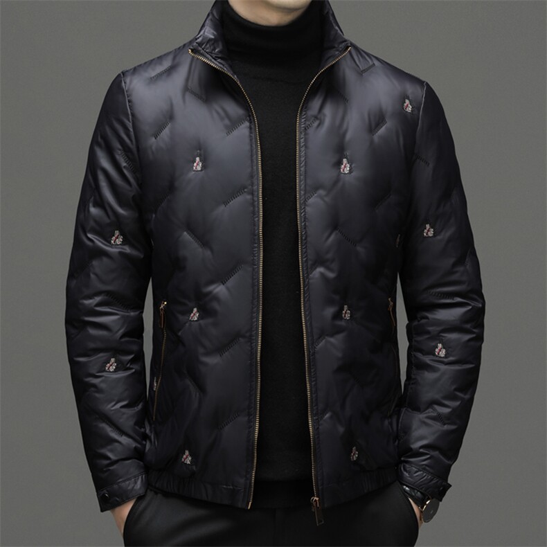 BF22969钱塘2020-2新款中青年男士羽绒服休闲百搭连领外套P185,男装羽绒服,钱塘207-2