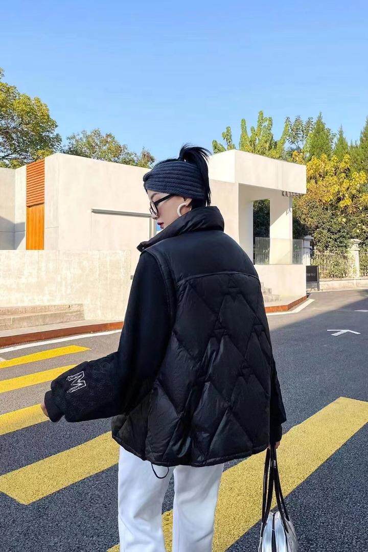 【现货】冬季新品，欧版宽松羽绒服，女装羽绒服，雯哲