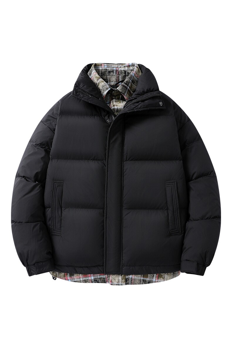 2024新标85羽绒服重磅假两件保暖潮外套A436-0220-P218控价298,男装羽绒服,电商A436