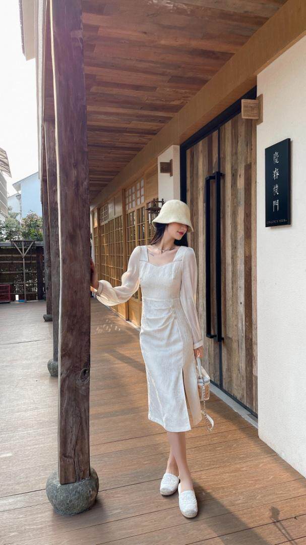 重工定制连衣裙，女装连衣裙，M.W 嫚维