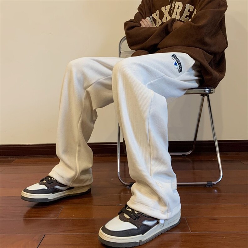 秋冬重磅欧棉绒刺绣休闲裤大码M~5XLXZ604-KG48-P55控68,男装休闲裤,星座604