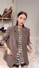 2022秋季新款垂感小众休闲高级感显瘦百搭西装外套，女装西装，L·H·X