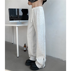 主推基础美式运动服休闲裤慵懒风拉链百搭长裤子男K30特P45，男装休闲裤，电商A335-1（原A458）