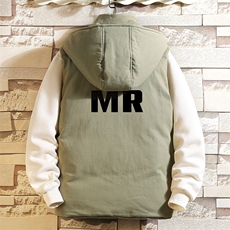 棉马甲男士大码加厚棉背心男坎肩男砖墙MJ47253-P80，男装背心/马甲，电商A040A
