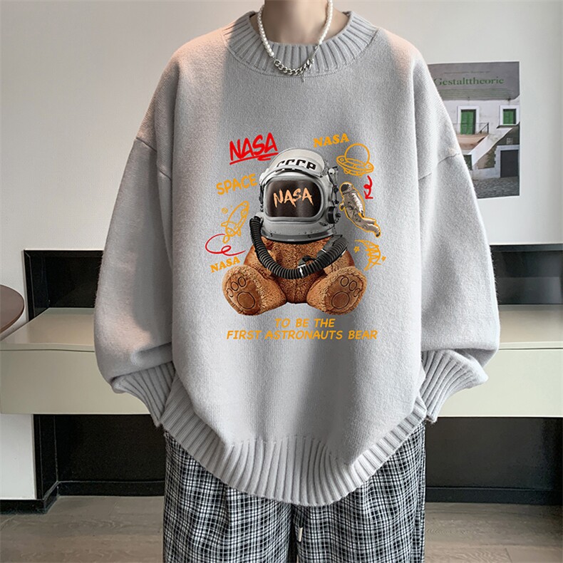 半高领毛衣男士大码针织衫男毛线衣男M18281-P45加绒款-P65,男装针织衫/毛衣,电商A040