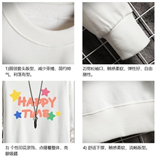S6354-P28加绒款-P33秋季圆领卫衣男大码韩版宽松长袖外套网格，女装短外套，电商A040A