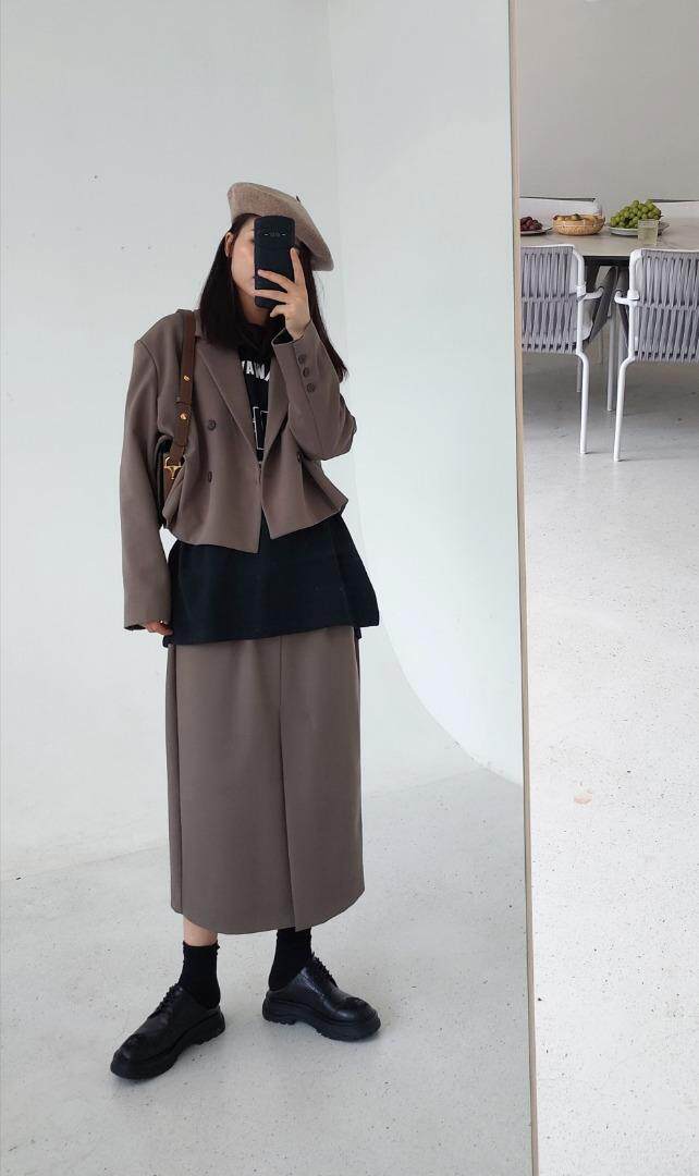 小众欧韩套装，女装职业装，是爱 SHI AN