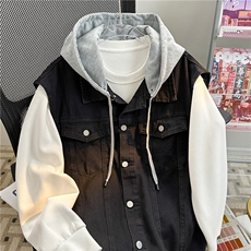 MJ206-p58-限价88M-5XLoversizecleanfit宽松大码牛仔马甲，男装背心/马甲，星座116