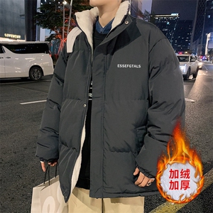 ！2023秋冬新款男士加绒加厚棉衣保暖立领棉服外套MY101特P78图片