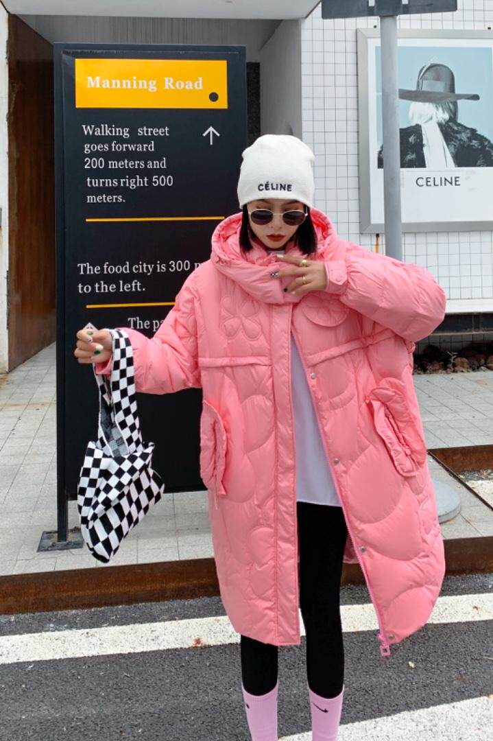 现货韩系羽绒服，女装羽绒服，登石木子