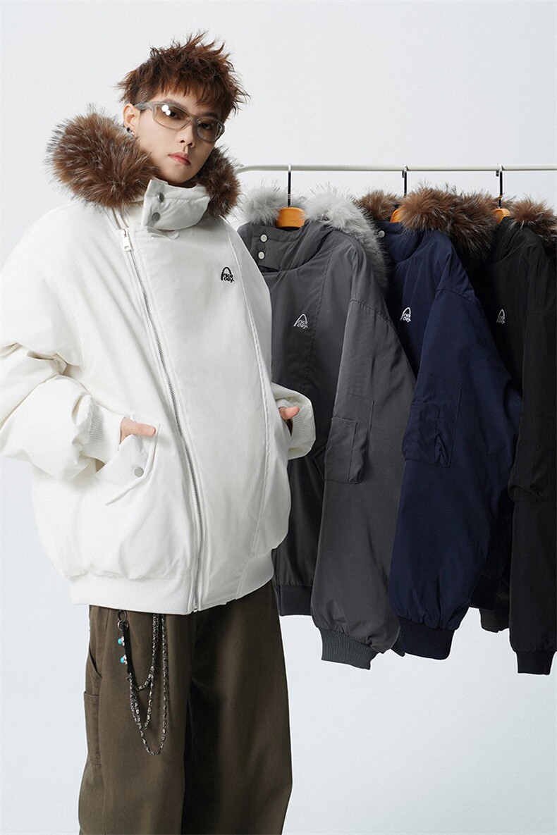 有90绒报告可拆卸毛领羽绒服派克服标90绒78197P268控428,男装羽绒服,星座227-7