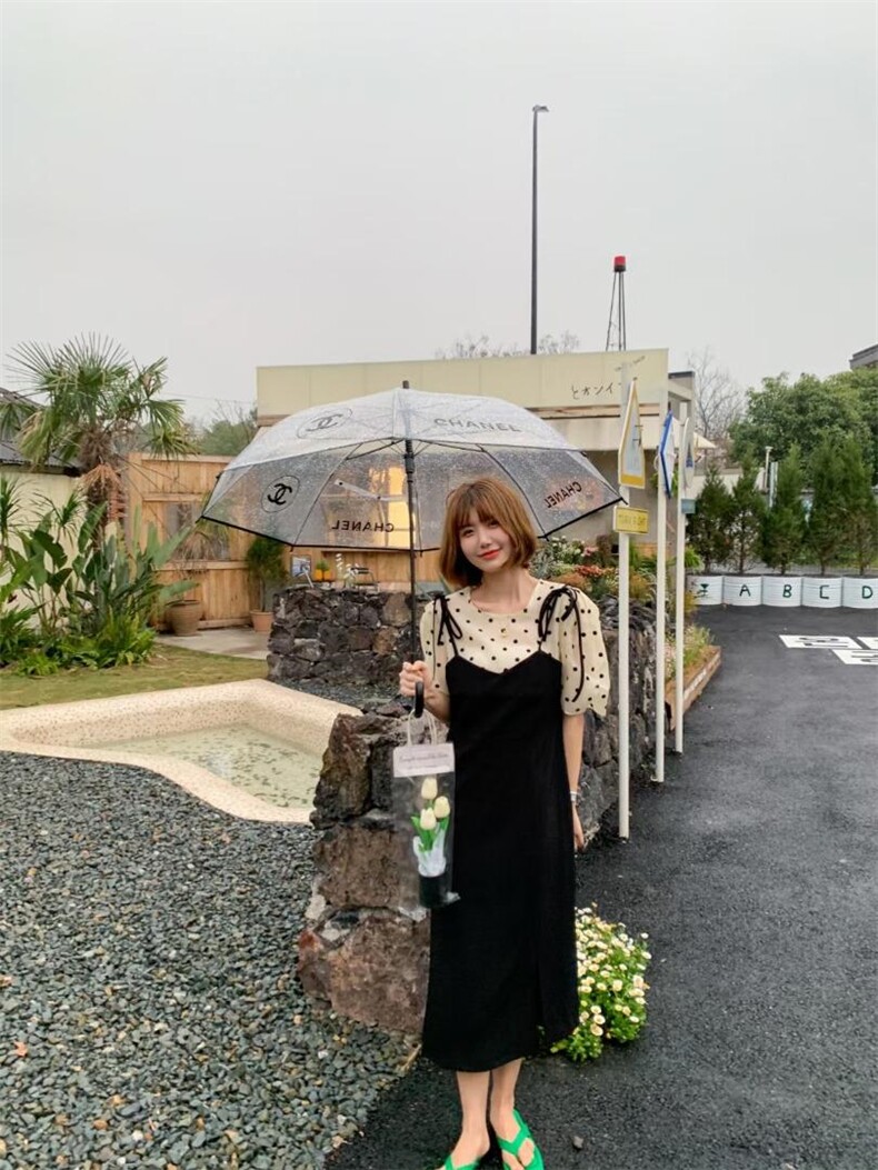 小件+背带两件套连衣裙，女装连衣裙，约她