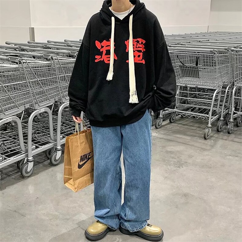 男春季新款卫衣套头连帽卫衣W142P35,男装卫衣,星座1116-2