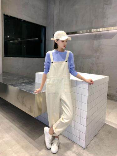 背带裤，女装，娜依佳