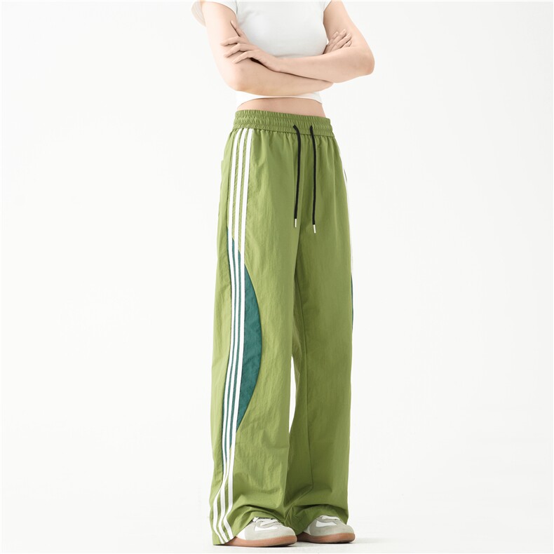 抖音品质秋季新款美式街头女宽松休闲裤B315-K24160-特p30控58图片