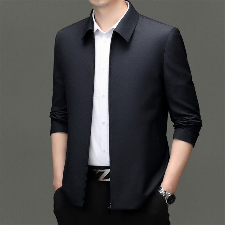HY88602精品行政夹克含羊实体精品商场品质男装,男装夹克,钱塘207-1
