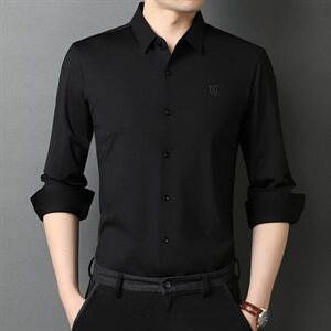 E9611钱塘2020-2秋冬高品质无痕男士长袖衬衫P88主推图片