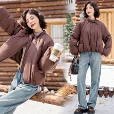 时尚潮流女装羽绒服修身显瘦短款外套冬季必备保暖神器，女装羽绒服，橙子家