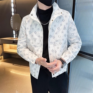 春秋款花夹克男装设计高级感潮牌上衣网红新款百搭痞帅炸街外套图片
