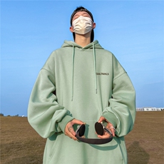 ！秋季重磅宽松大码港风esa印花连帽卫衣LW108-特p35，男装卫衣，星座508（原C305）