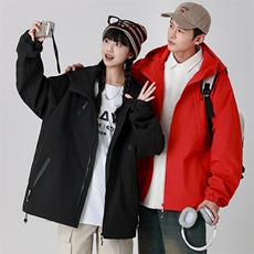 Cityboy情侣时尚连帽冲锋衣外套夹克团体班服，男装夹克，星座301D-5(原星座1415）