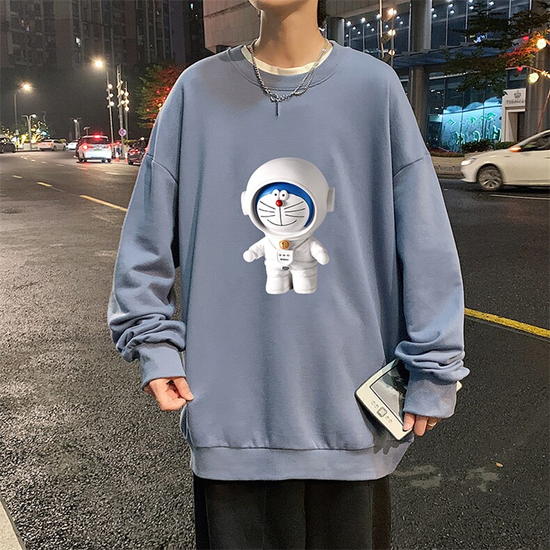 S6233-P28秋季圆领卫衣男大码韩版宽松长袖外套,男装卫衣,电商A040