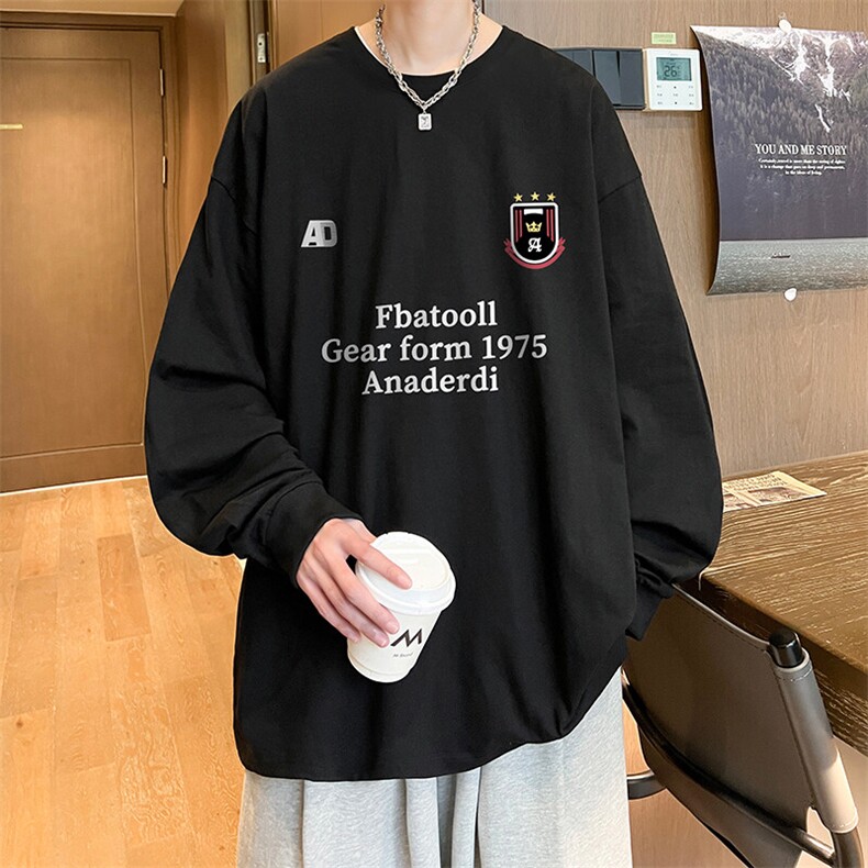 抖音得物供货量大从优可提供视频美式长袖T恤CT770特P25,男装T恤,电商A486-1