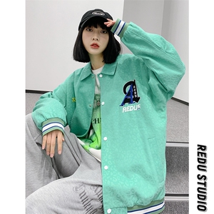 秋装新品刺绣夹克情侣款2023中性风男女时尚棒球服外套 8007-P85图片