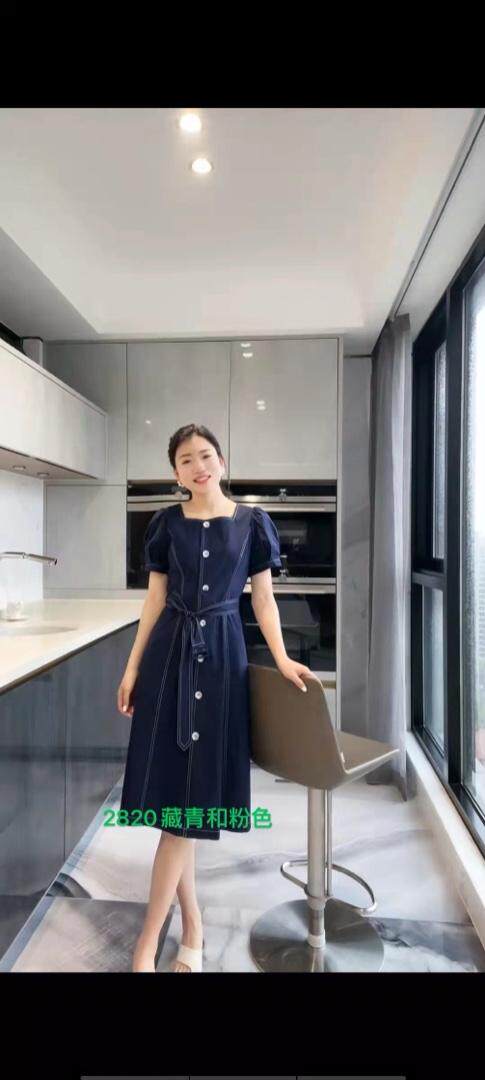 2022夏季连衣裙，女装连衣裙，诗迈尔·奕