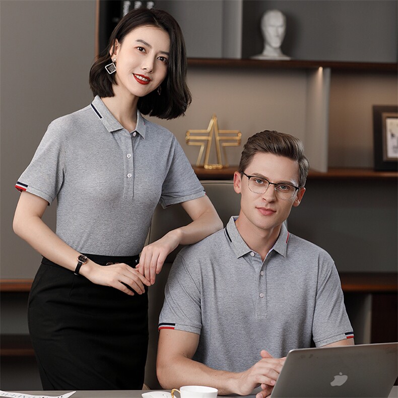 POLO衫男士短袖t恤翻领2023夏季新款潮牌休闲商务男装上衣,男装T恤,电商B212（原钱塘6029）