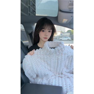 冬季男士棉服兔毛条纹绒虎皮纹宽松加绒加厚外套棉衣特p95图片