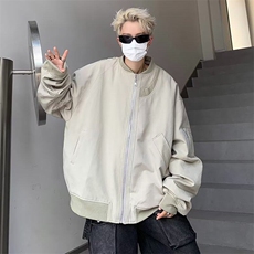 DW01-P60爆图春秋新款2024工装夹克男女百搭外套棒球服-网图现货，男装夹克，星座603-2